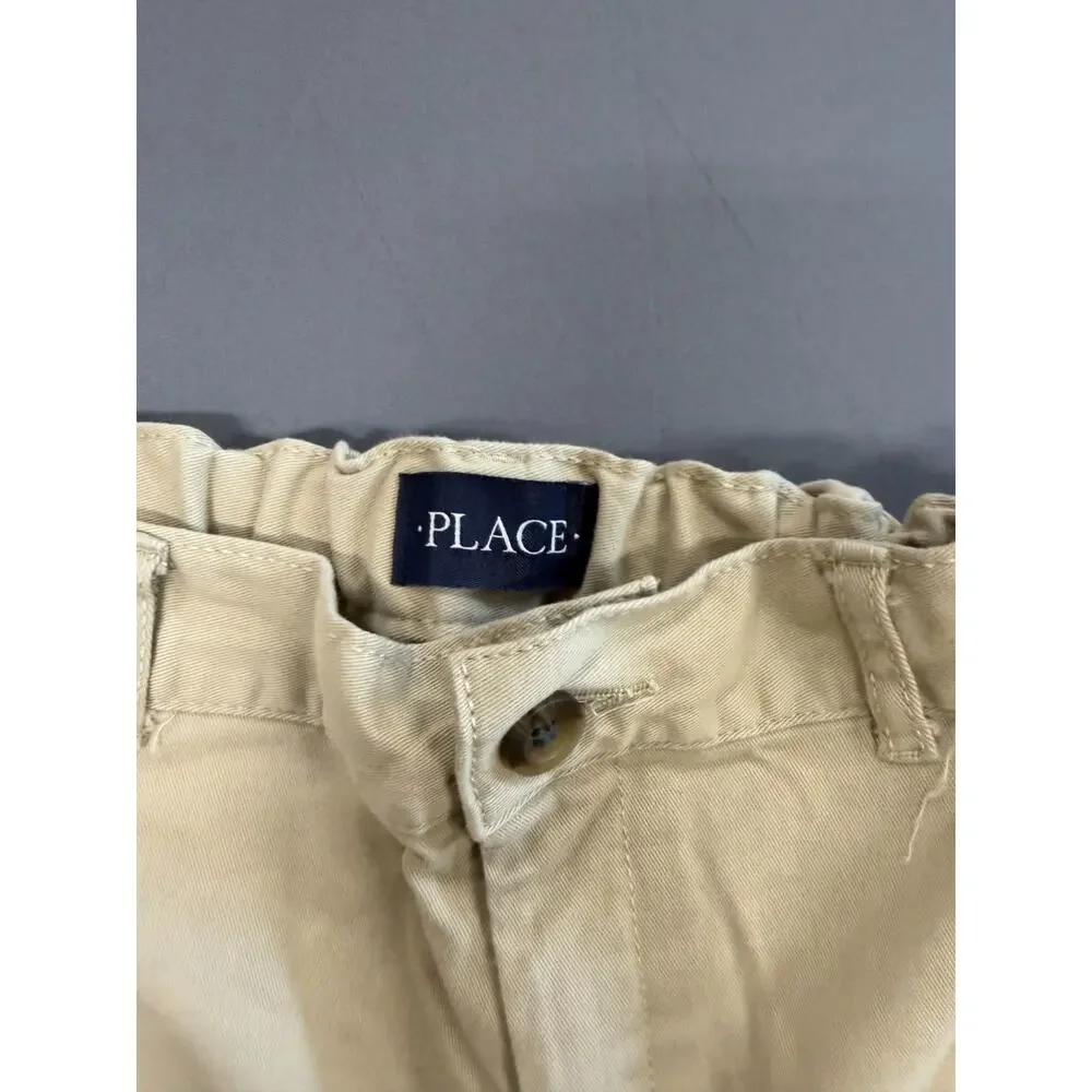 The Children's Place Boys 12 Khaki Pants adjustable Regular Fit School Uniform